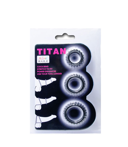 Cock ring x 3