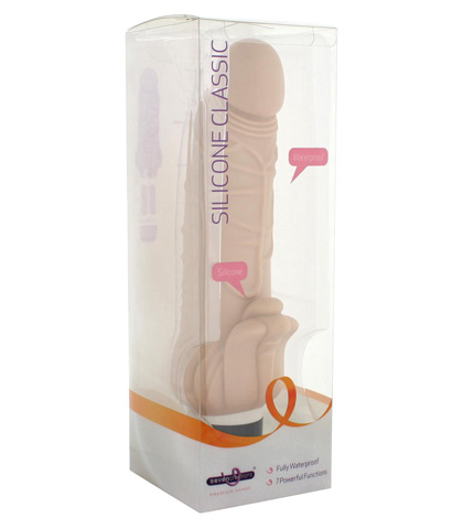 SIIKONSKI VIBRATOR SA STIMULATOROM ZA KLITORIS