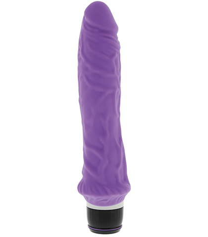 Ljubicasti silikonski vibrator
