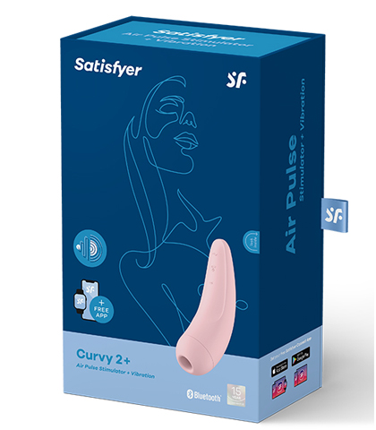 SATISFYER CURVY 2+ PINK