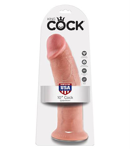 REALISTICAN DILDO 10&QUOT;