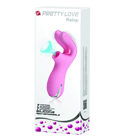 VIBRATOR ZA KLITORIS SA FUNKCIJOM SISANJA