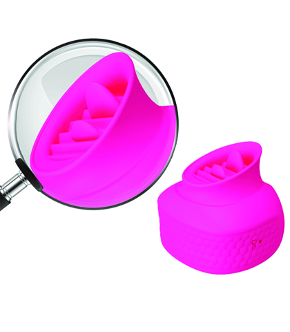 Vibrator estelle pink - imitacija lizanja