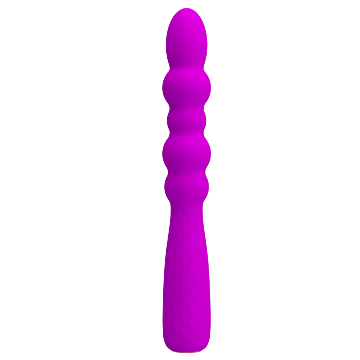 Silikonski rebrasti vibrator