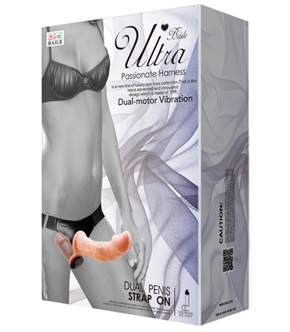 DVOSTRUKI STRAP-ON SA VIBRACIJOM