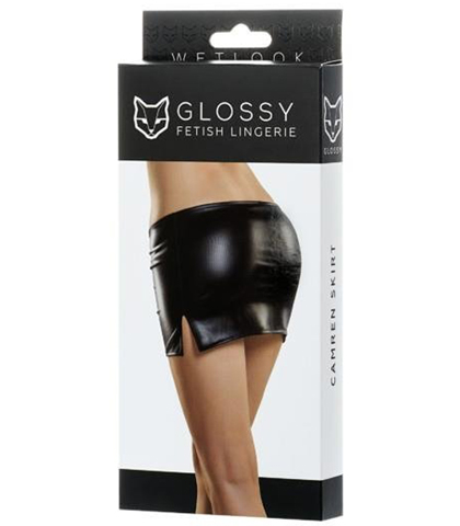 Seksi suknja - glossy "camren" suknjica