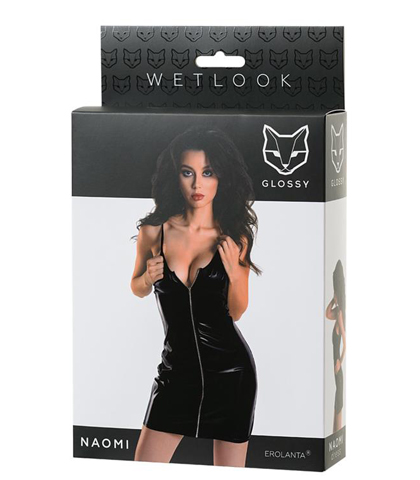 Sexy haljina - glossy "naomi"