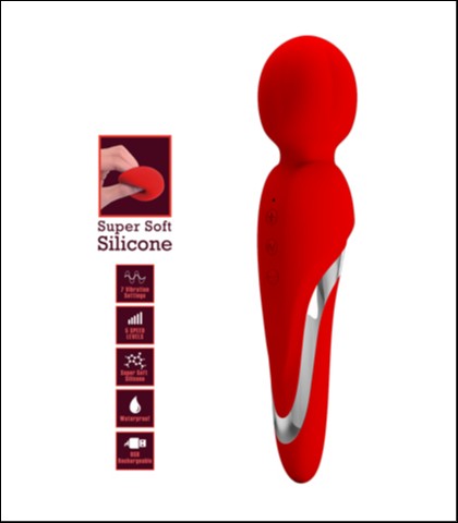 Silikonski vibrator za klitoris walter