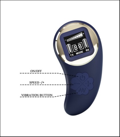 Silikonsko vibro jaje mina