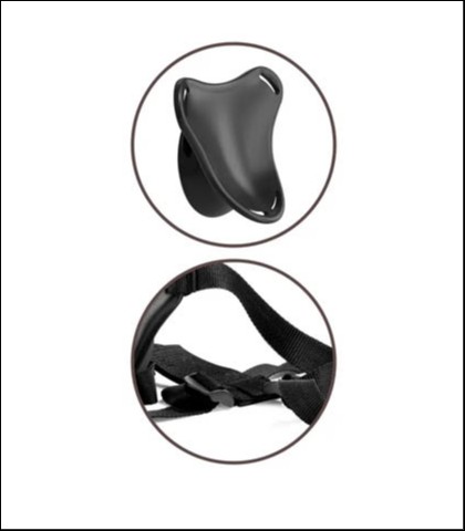 Strap on sa silikonskim dildom 15cm