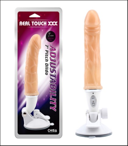 VIBRO DILDO SA PODESIVIM POSTOLJEM - 18CM