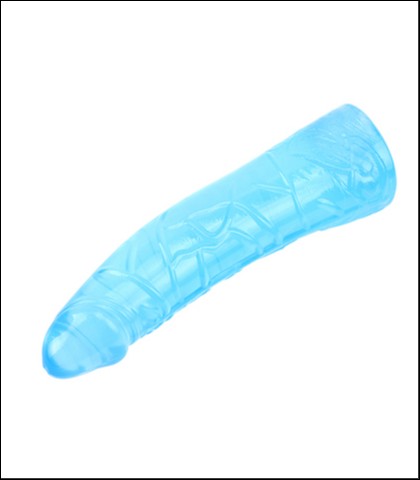 Plavi dildo - 19cm