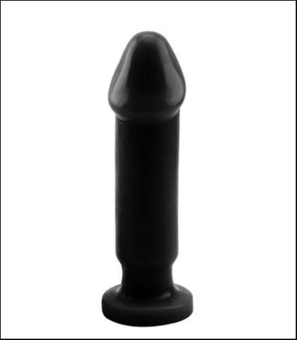 Crni dildo 17cm evil dildo plug l