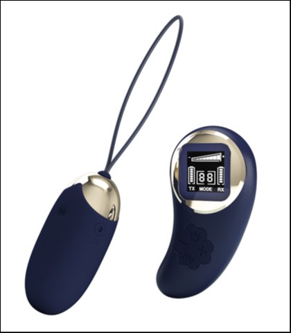 Silikonsko vibro jaje mina