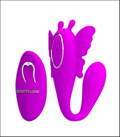Vaginalno klitoralni stimulator chimera