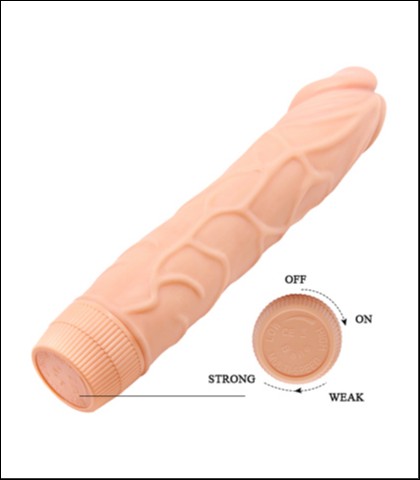 Realisticni vibrator "soft skin"