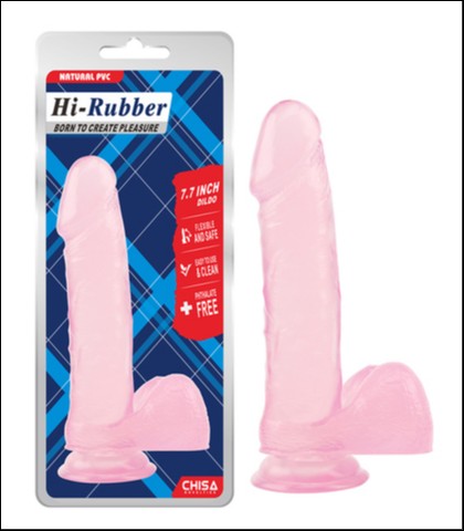 ROZE REALISTICNI DILDO SA TESTISIMA - 20CM