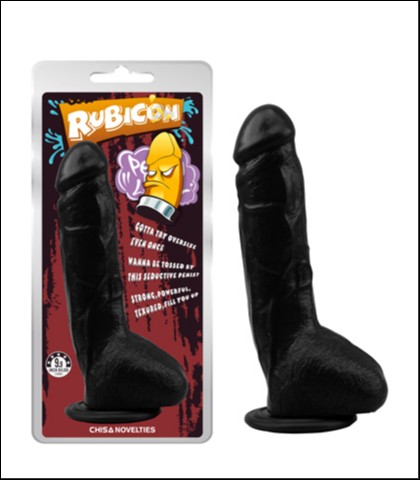 CRNI DILDO 23CM
