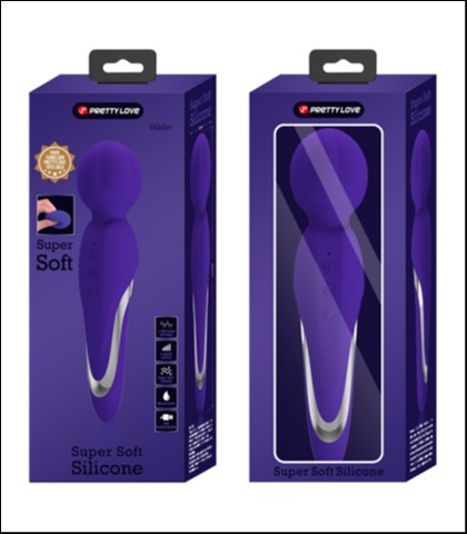 SILIKONSKI VIBRATOR ZA KLITORIS WALTER - PURPLE