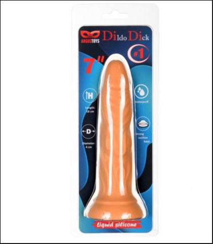SILIKONSKI DILDO U BOJI KOZE