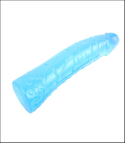 Plavi dildo - 19cm