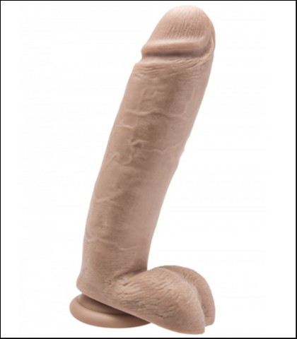 Realisticni dildo 10 inch-a + s8 hybrid gel