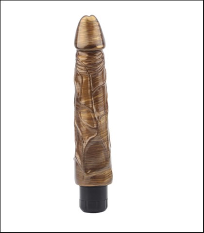 Zlatni vibrator - 24cm - pat mccock