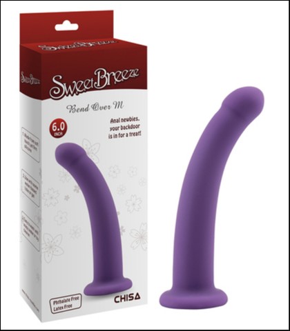 LJUBICASTI SILIKONSKI DILDO BEZ TESTISA