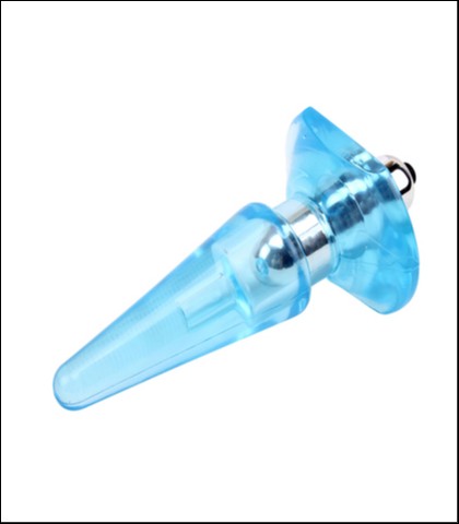 Plavi analni vibrator