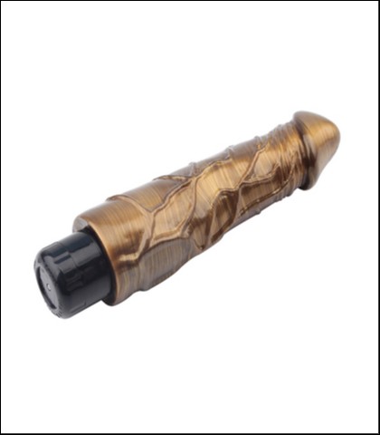 Zlatni vibrator - 24cm - pat mccock