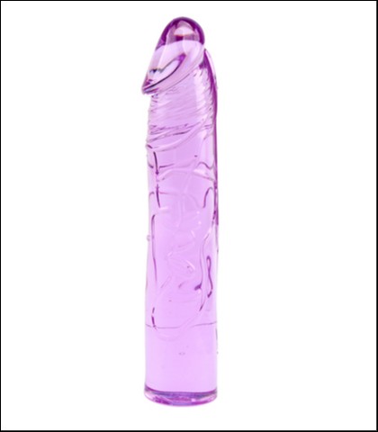 Ljubicasti dildo - 18cm