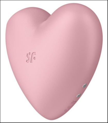 Satisfyer cutie heart light red
