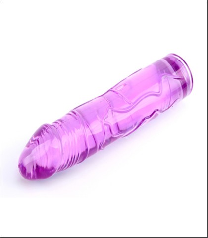 Ljubicasti dildo - 18cm