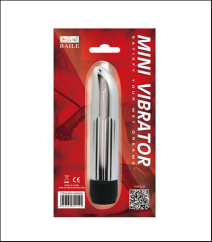 Mini vibrator metalik