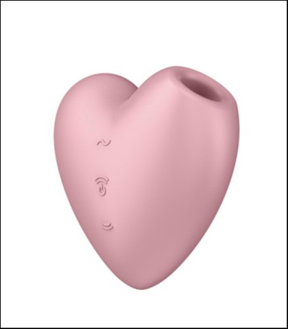 Satisfyer cutie heart light red