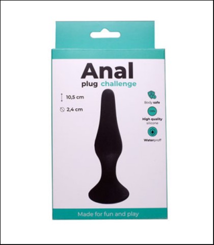 MALA SILIKONSKA ANALNA KUPA / SILICONE ANAL PLUG SMALL
