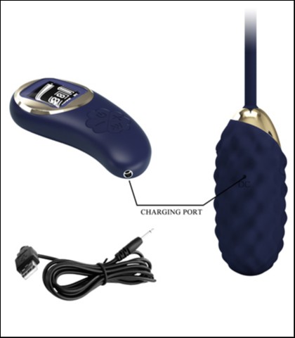 Vibro jaje vivian blue