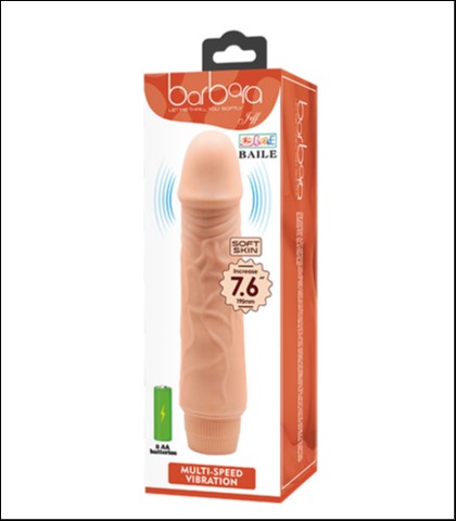 REALISTICNI VIBRATOR &QUOT;SOFT SKIN&QUOT;