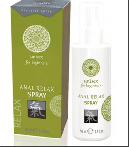 SHIATSU ANAL RELAX SPRAY BEGINNERS UNISEX 50ML
