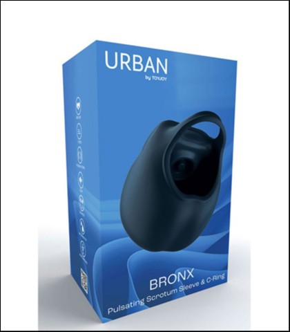 PULSIRAJUCI MASAZER TESTISA BRONX SCROTUM SLEEVE RING