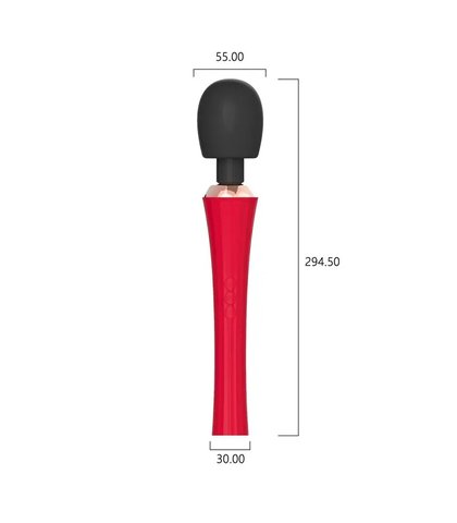 Snažni klitoralni masažer the king wand
