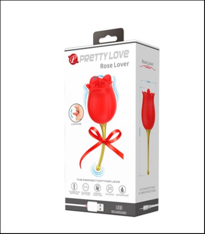VIBRATOR U OBLIKU RUZE - PL &QUOT;ROSE LOVER&QUOT;