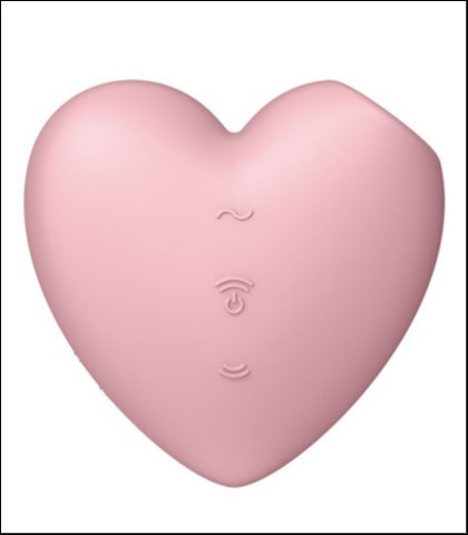 Satisfyer cutie heart light red