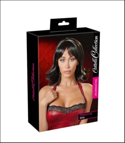 PERIKA CRNKA CHOPPY BLACK WIG