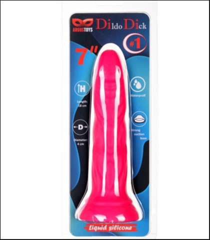 SILIKONSKI DILDO U ROZE BOJI