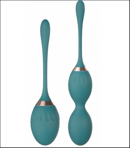 KEGEL VAGINALNE KUGLICE - GREEN