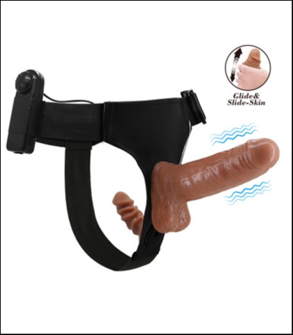 Dupli strap on sa vibracijom