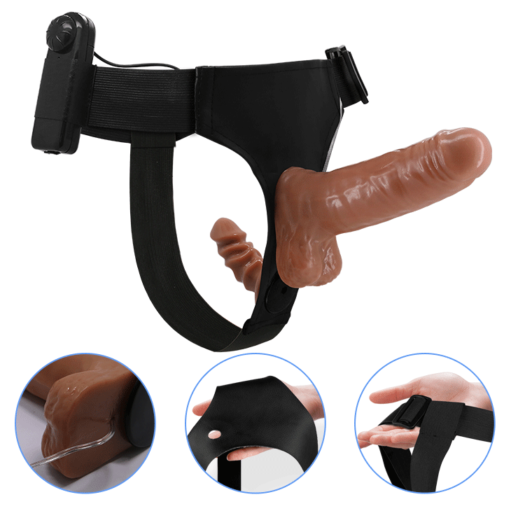 Dupli strap on sa vibracijom