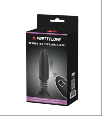 SILIKONSKA ANALNA KUPA SA VIBRACIJOM