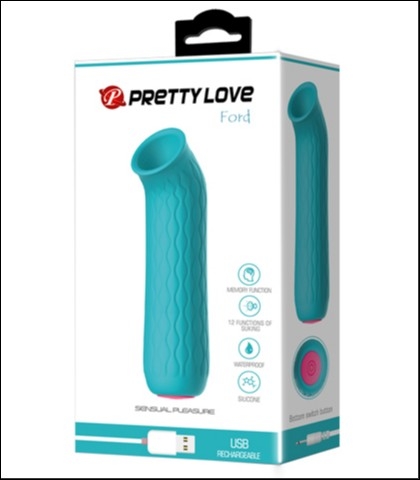 VIBRATOR ZA KLITORIS &QUOT;FORD&QUOT; - GREEN